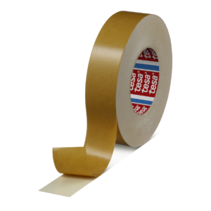 tesa 4961 double-sided paper tape for mounting, splicing, and assembly applications